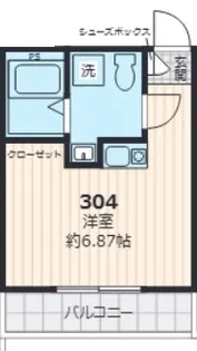 グランヴィラージュ草加【3階】の間取り