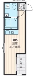 グランヴィラージュ草加【3階】の間取り