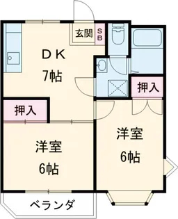 クリーンレジデンス【3階】の間取り
