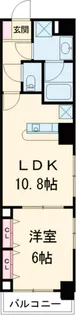 per te八王子【10階】の間取り