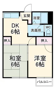 モナミ湘南【2階】の間取り
