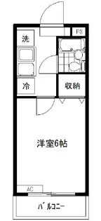 パークテラス堀江【1階】の間取り