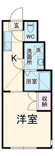 シャンティ六浦【1階】の間取り