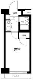 ダイホープラザ幡ヶ谷【5階】の間取り