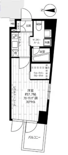 ステージファースト方南町アジールコート【4階】の間取り