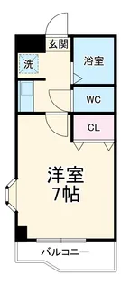 いさみビル【2階】の間取り
