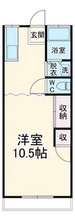 第1臼倉コーポ【201号室】の間取り