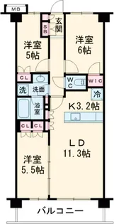 センチュリー船堀【1階】の間取り