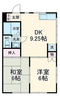 パールグレーK3【1階】の間取り