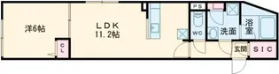 プラティーク品川中延【3階】の間取り