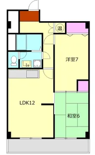 小田原グリーンハイツ【210号室】の間取り