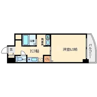 willDo新大阪sI【9階】の間取り
