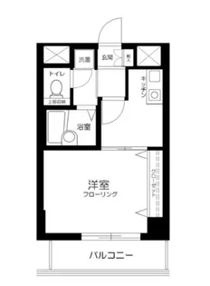 エルサンタフェ渋谷【4階】の間取り