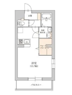 グランノール【1階】の間取り