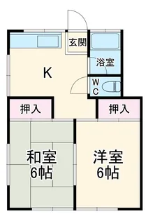 シャンティ湘南【2階】の間取り
