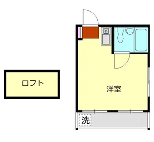 b’CASA小田原Ⅱre−born【3階】の間取り