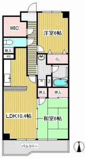 セピアコート【1階】の間取り