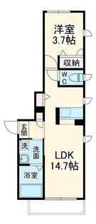 グリーンウッドSHIBUYA【2階】の間取り