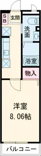 ストリームアネックス【2階】の間取り