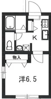 ハイツすずらん【2階】の間取り