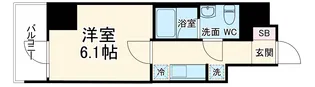 CREATIF武蔵小杉【802号室】の間取り