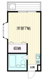 仙川スカイハイツ【2階】の間取り