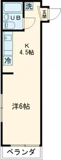 ロワール駒沢【2階】の間取り