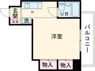 スズキパレス【3階】の間取り