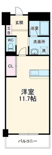 日信ビル【506号室】の間取り