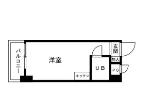 TOP鶴見【602号室】の間取り