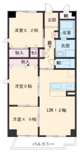 スタイラス【301号室】の間取り