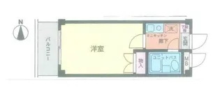 ノーブル新川崎【2階】の間取り