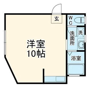 コルディア桜木町【402号室】の間取り