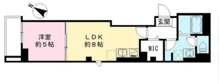 ラ フレーズ【201号室】の間取り