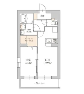 グランノール【4階】の間取り