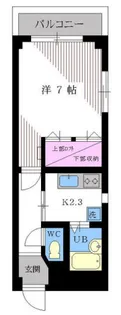 ブリランテ青山【1階】の間取り