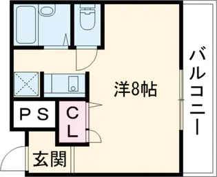 サンヒルズ光明池【5号室】の間取り