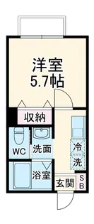 パステールグラン大森台【1階】の間取り