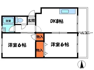 高橋マンション【3階】の間取り