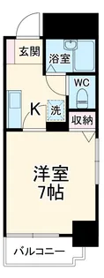 ヴィブレ平和【501号室】の間取り