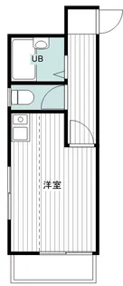 エミーナチェリー【2C号室】の間取り
