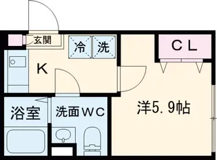 レピュア本郷レジデンス 【2階】の間取り