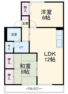 ガーデンハイツ岸佐【2階】の間取り