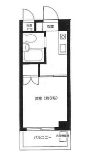 マリーナハウス横浜壱番館【3階】の間取り