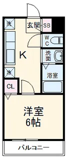 サンヒルズ習志野【1階】の間取り