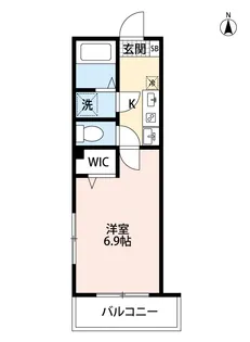 ベストステージ谷塚南【1階】の間取り
