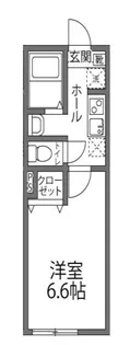 パステールグラン佐倉【1階】の間取り