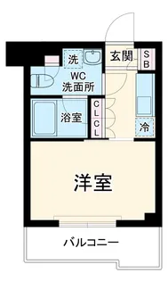 ルーブル武蔵新城弐番館【5階】の間取り