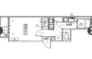 KEIAI RESIDENCE 日進【203号室】の間取り
