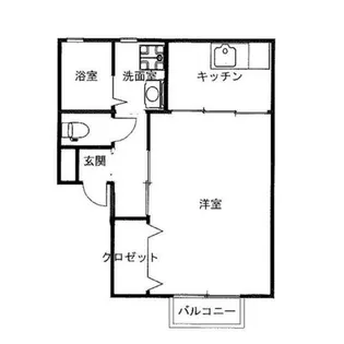 フィロス橋本【1階】の間取り